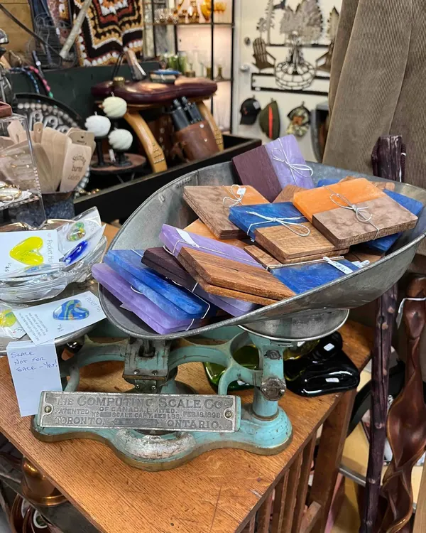 Hand-bound leather journals