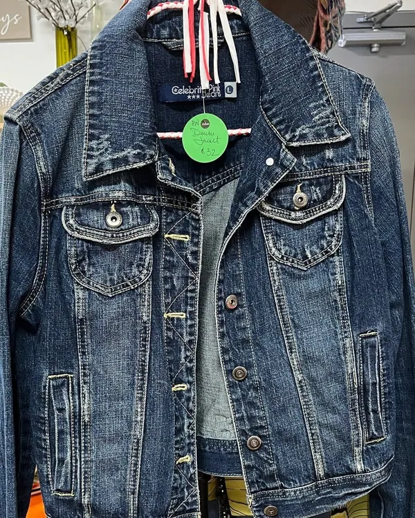Classic blue denim jacket